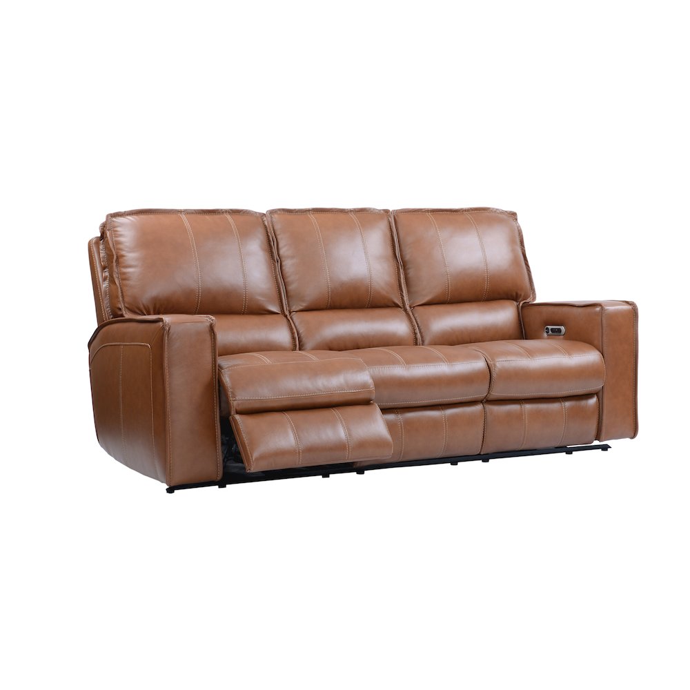 Rockford - Verona Saddle Triple Power Reclining Reclining Sofa. Picture 2