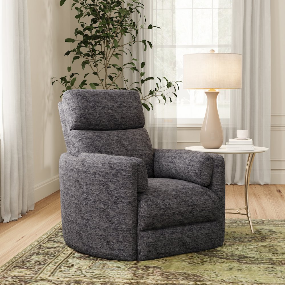 Radius - Mediterranean Power Swivel Glider Recliner. Picture 8