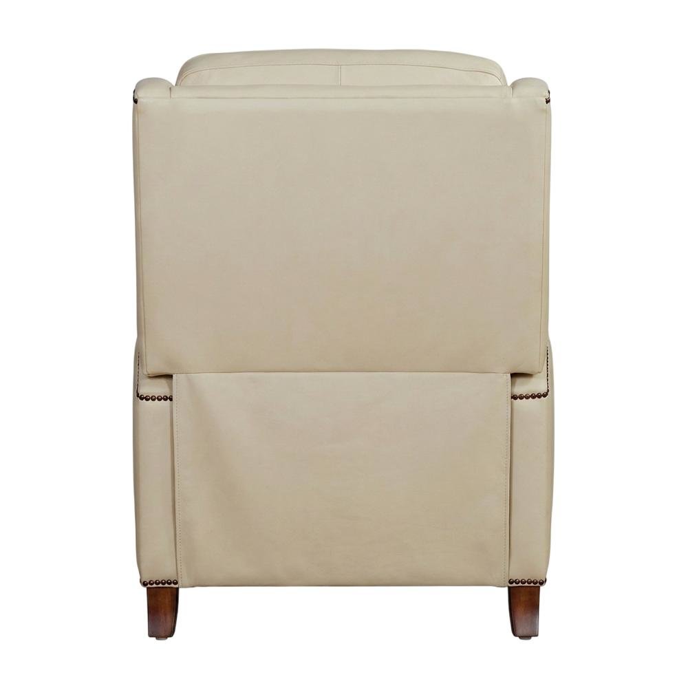 Pearl Glow Brown Manual Pushback Recliner with Comfortable Armrest. Picture 4