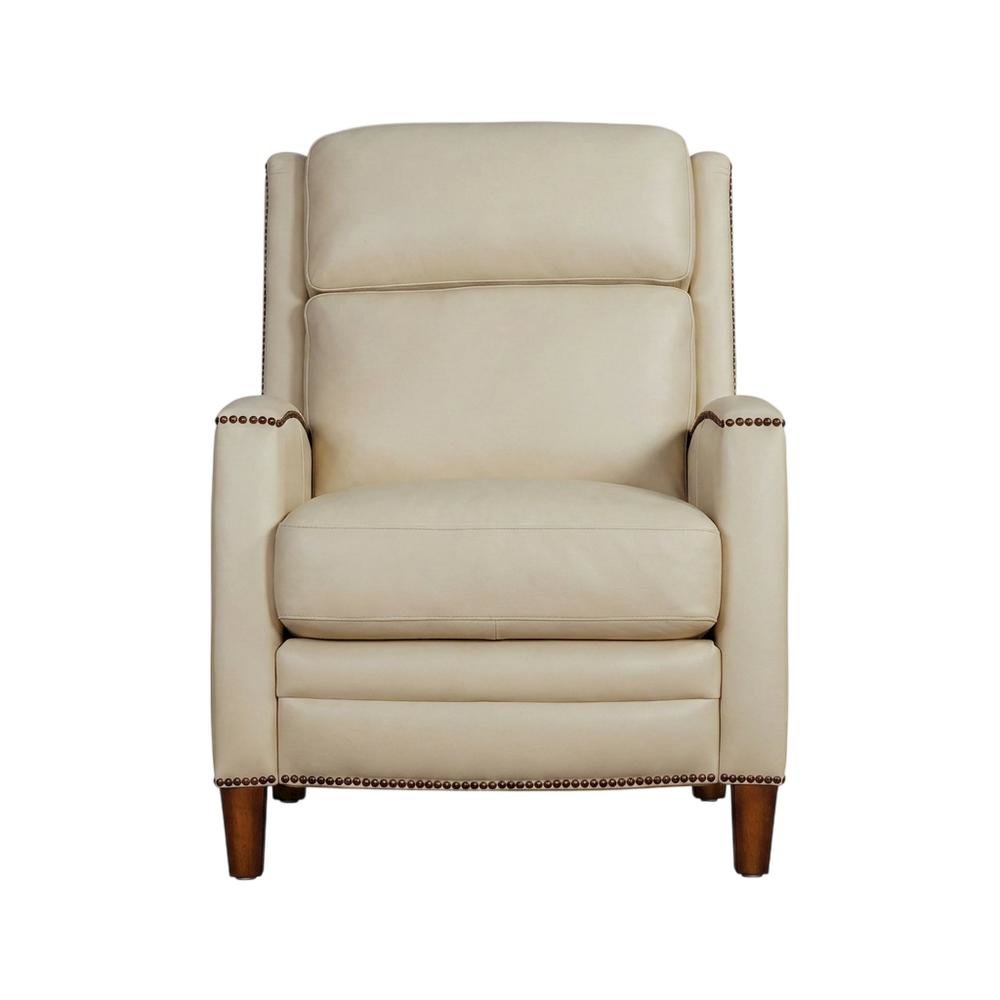 Pearl Glow Brown Manual Pushback Recliner with Comfortable Armrest. Picture 5