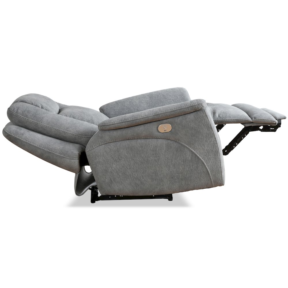 Linus - Hudson Grey Zero Gravity Power Recliner Two Pack. Picture 7