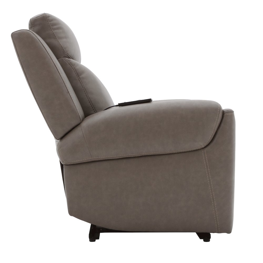 Momentum - Dark Granite Power Zero Gravity Recliner with Heat & Massage. Picture 4