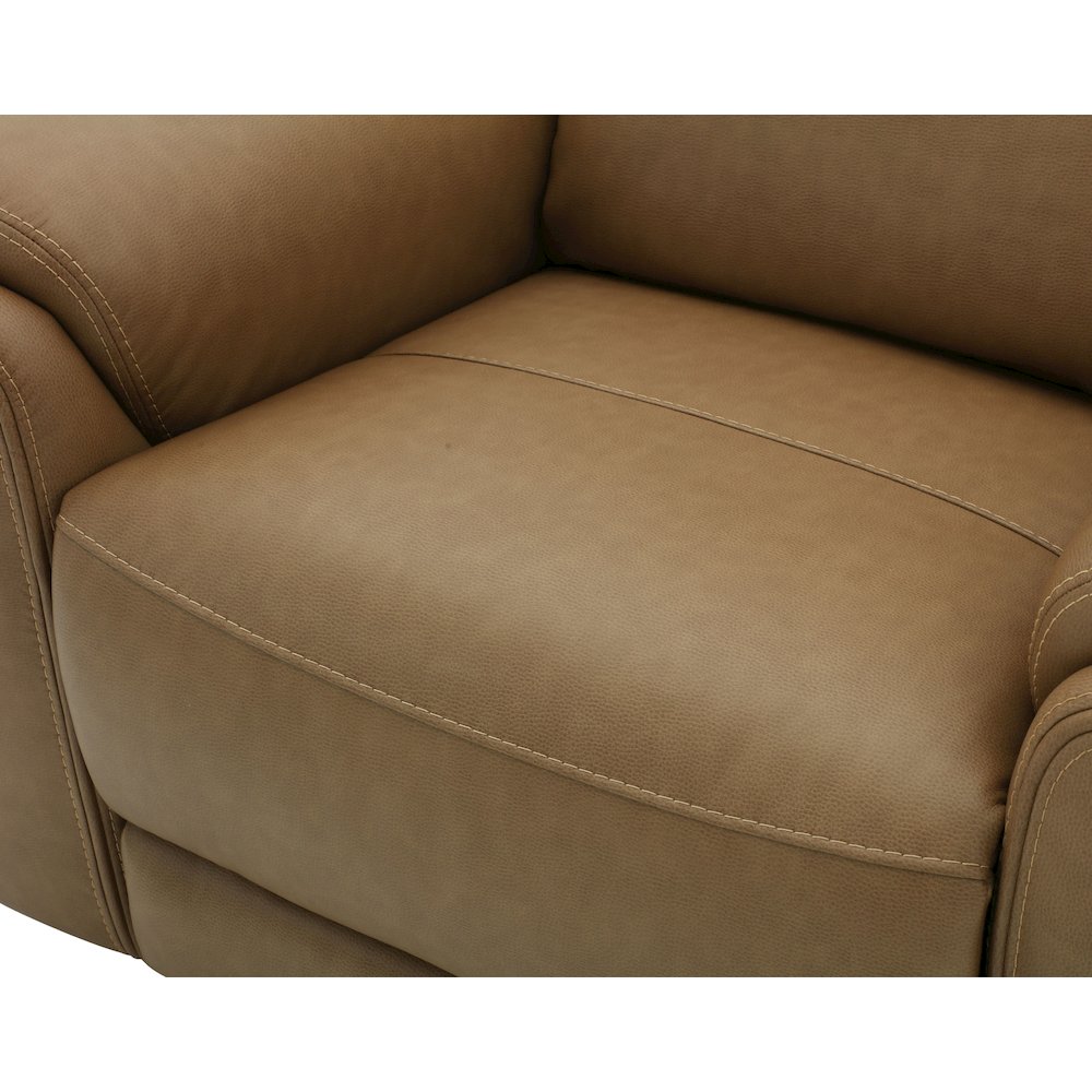 Momentum - Cashew Power Zero Gravity Recliner with Heat & Massage. Picture 9