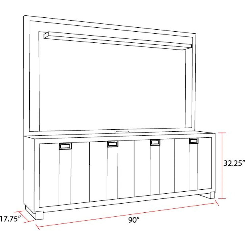 Ascent 90 in. Console. Picture 8