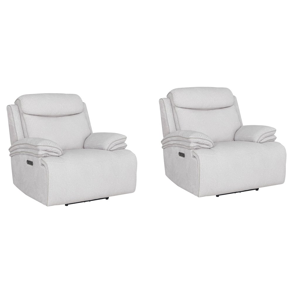 Alpine - Airy Snow Power Zero Gravity Recliner Two Pack. Picture 1