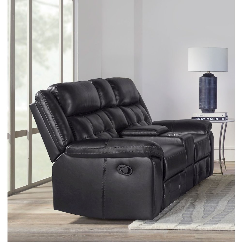 Clayton - Phantom Manual Console Loveseat. Picture 14