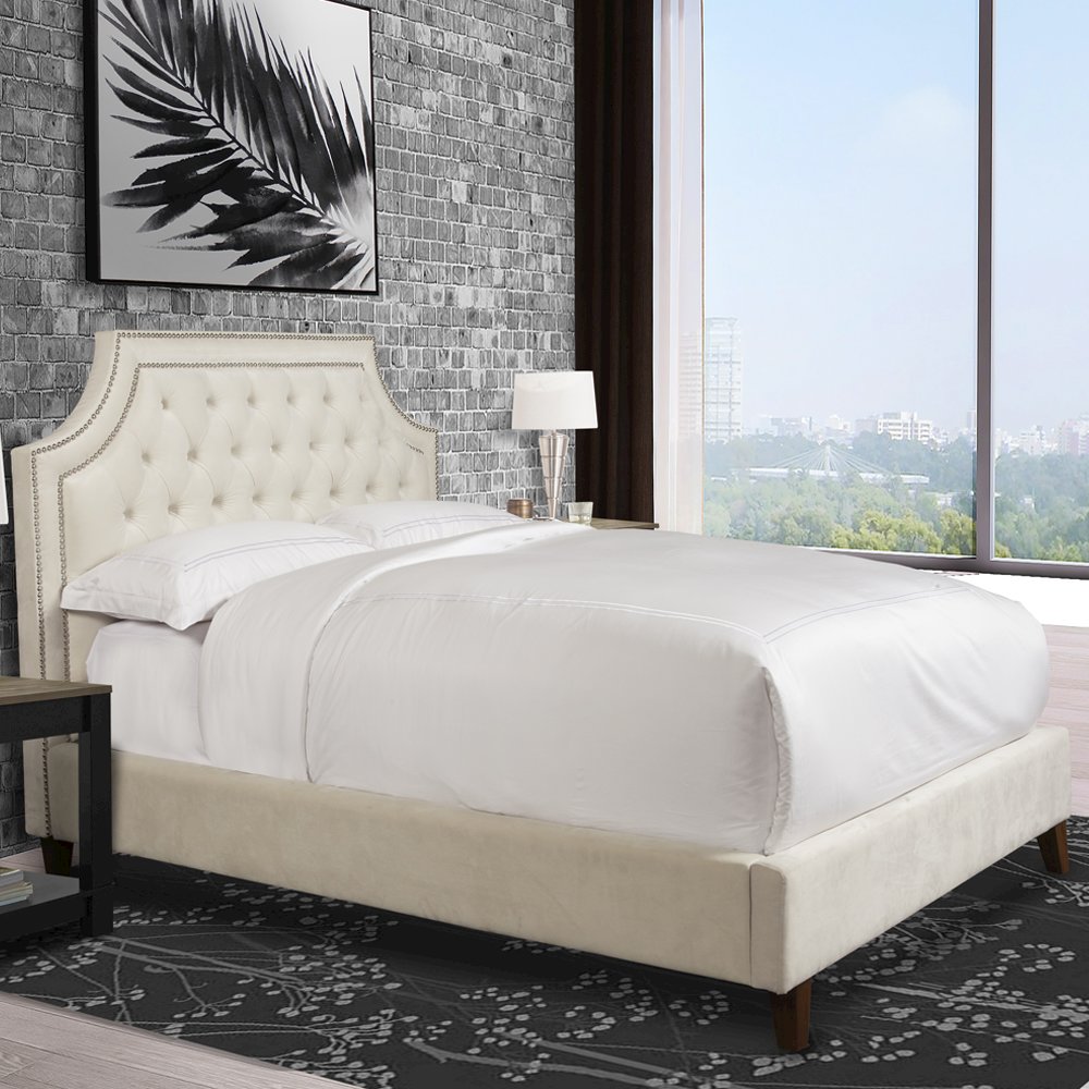 Jasmine - Champagne Queen Bed. Picture 6