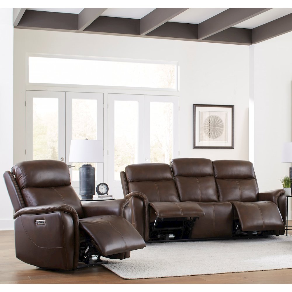 Cascade - Auburn Power Reclining Sofa and Recliner. Picture 8