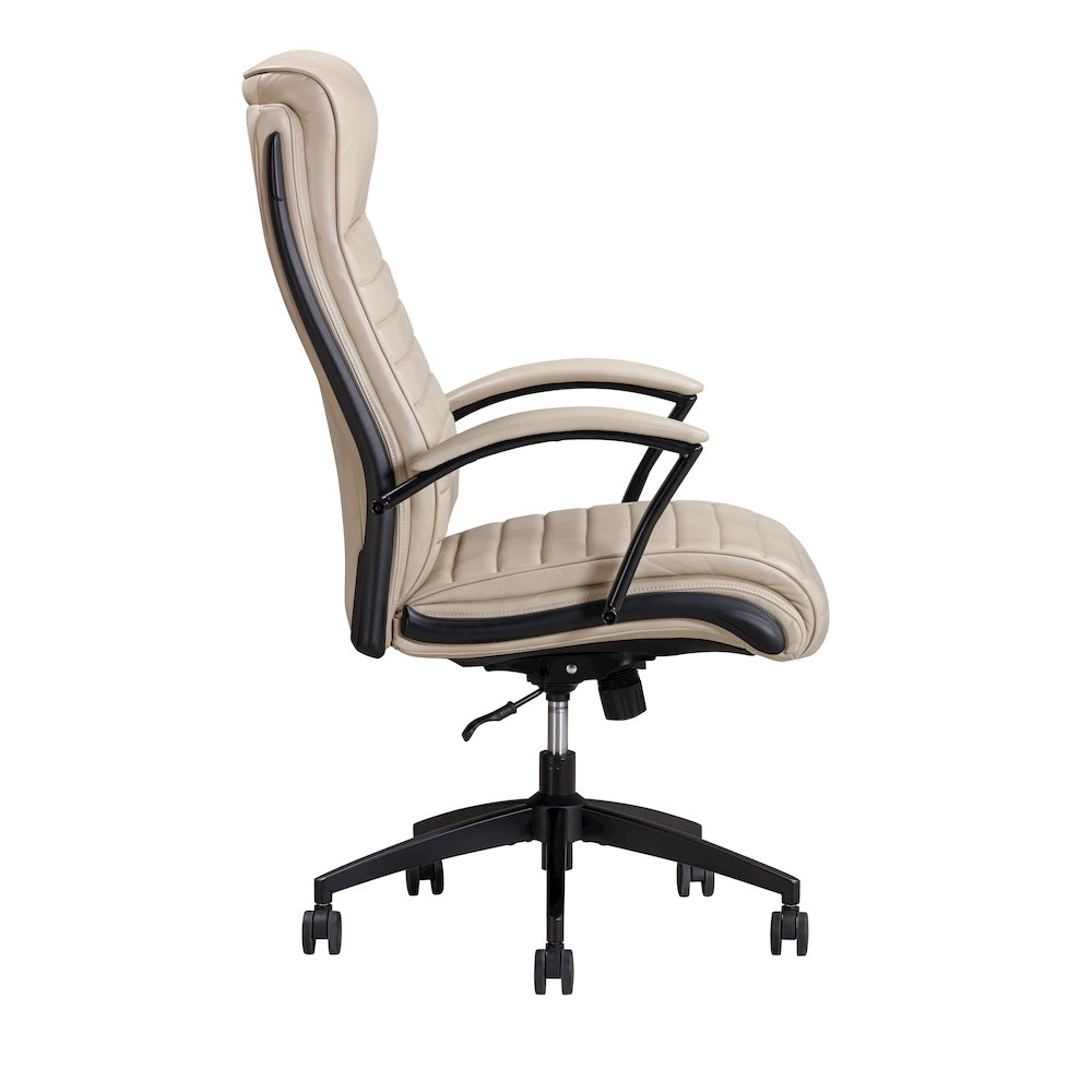Leather Desk Chair. Picture 3