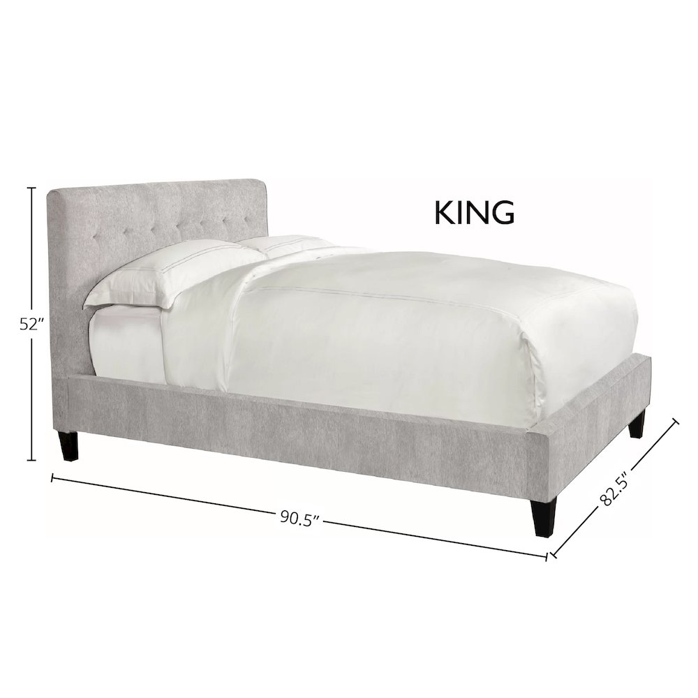 Jody - Porcelain King Bed. Picture 6