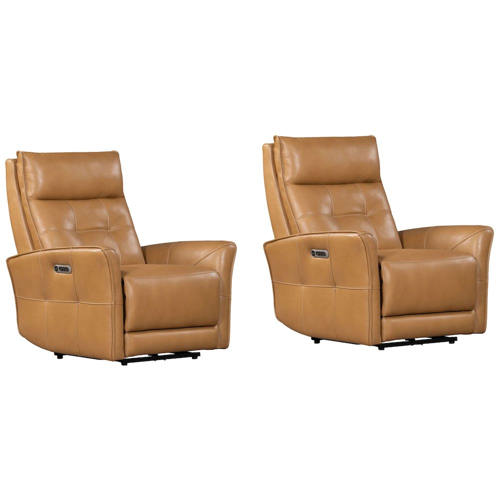 Gershwin - Lucca Butterscotch Zero Gravity Power Recliner Two Pack. Picture 1