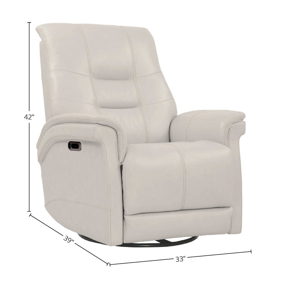 Powered By Freemotion Cordless Power Swivel Glider Recliner Two Pack. Picture 4