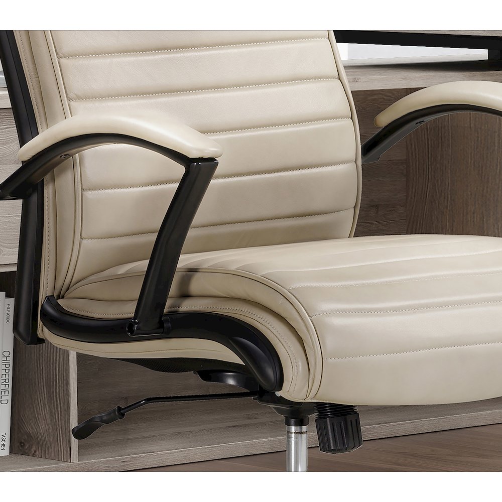 Leather Desk Chair. Picture 9