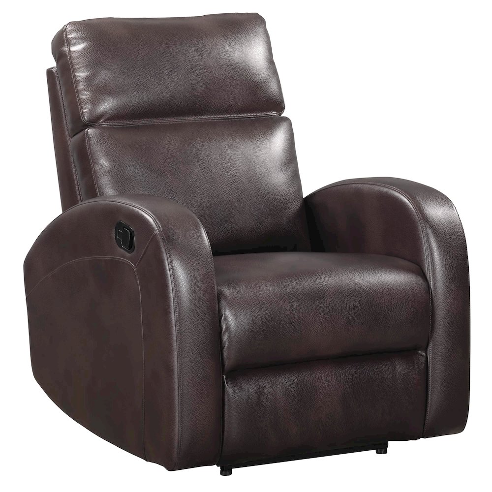 Devin - Pebble Brown Manual Recliner Two Pack. Picture 2