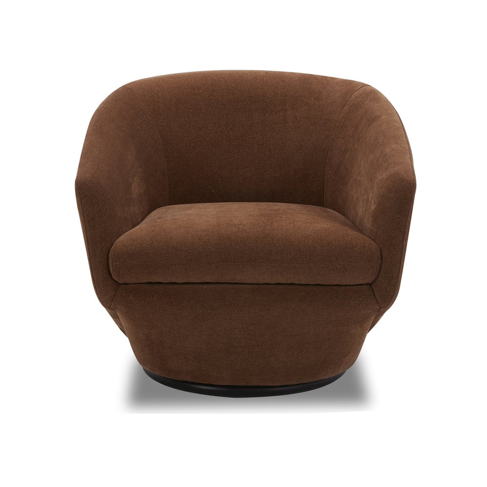 The Twist - Elise Rust Swivel Chair Two Pack. Picture 4