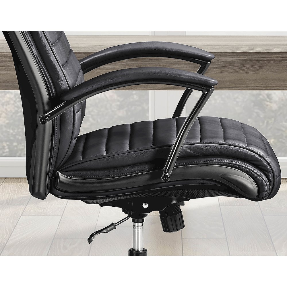 Leather Desk Chair. Picture 8