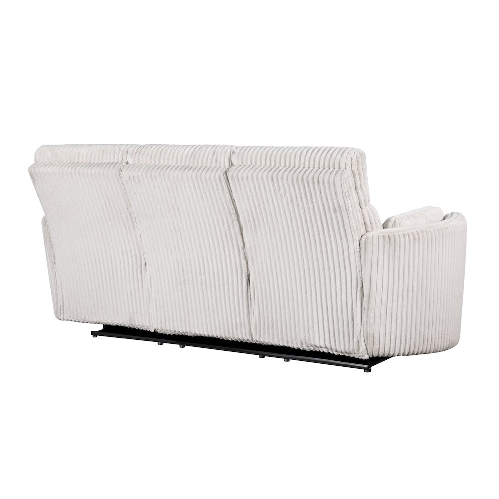 Radius - Mega Ivory Power Reclining Sofa. Picture 5