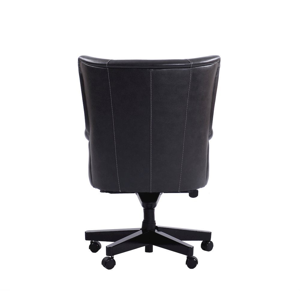 Leather Desk Chair. Picture 6