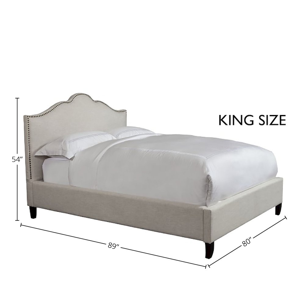 Jamie - Flour King Bed. Picture 6