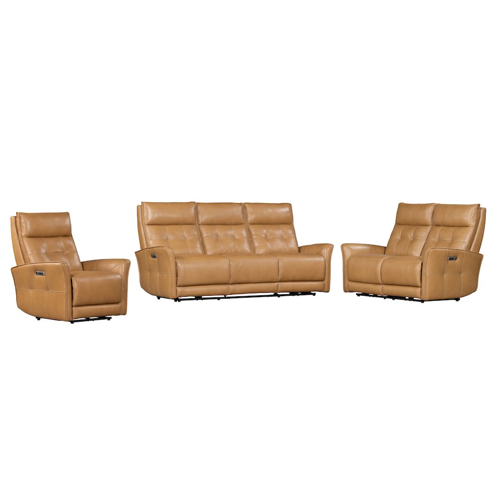 Gershwin - Lucca Butterscotch Zero Gravity Power Recliner Two Pack. Picture 5
