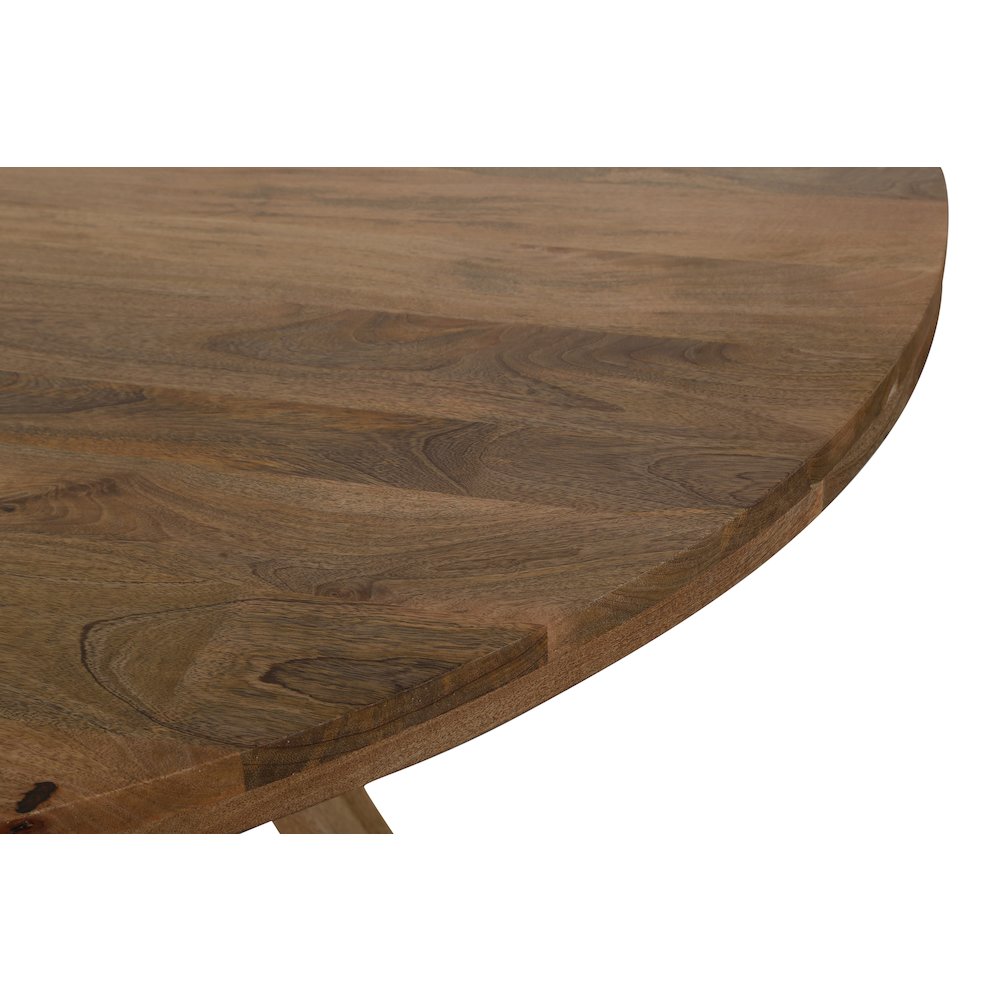 Downtown Dining 60 In. Round Dining Table With 4 Upholstered Chairs. Picture 14