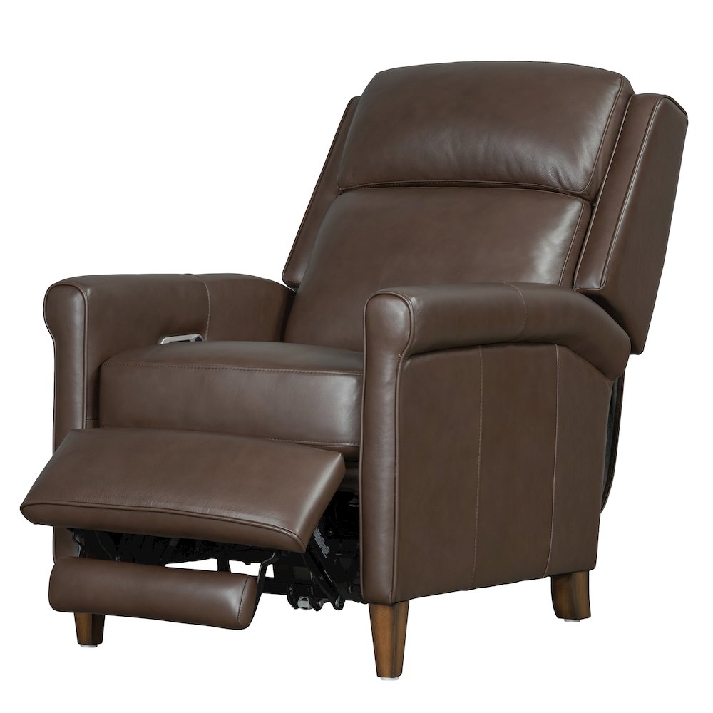 Northfield - Walnut Whirl Power Cordless High Leg Recliner P2 Two Pack. Picture 3