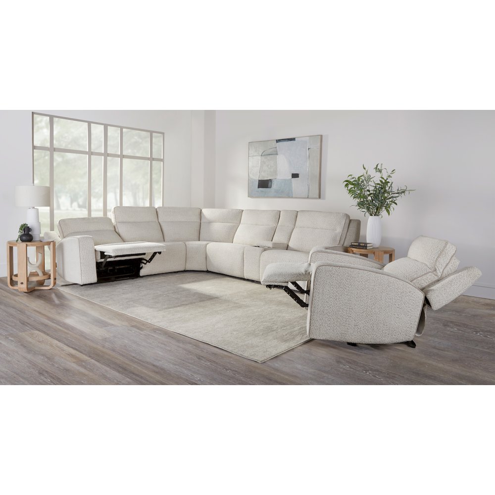 Lancaster - Fluffy River Rock Power Zero Gravity Recliner P2. Picture 7