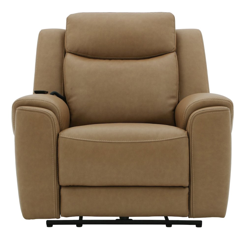Momentum - Cashew Power Zero Gravity Recliner with Heat & Massage. Picture 3