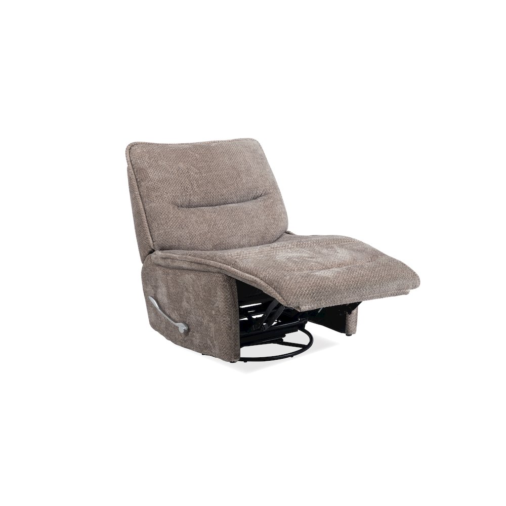 Leo - Wheat Armless Recliner Two Pack. Picture 3