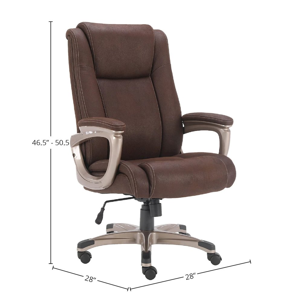 Fabric Heavy Duty Desk Chair. Picture 2