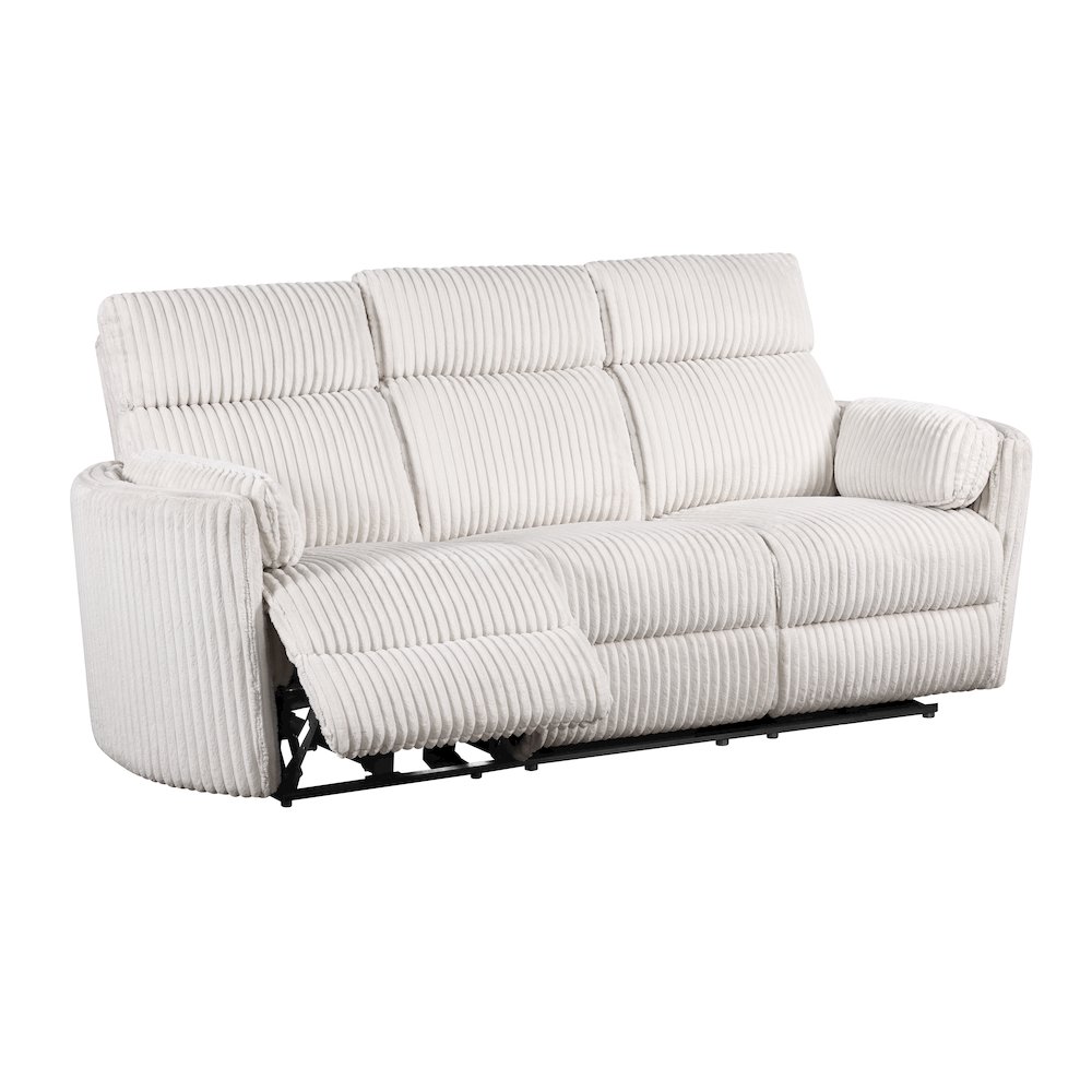 Radius - Mega Ivory Power Reclining Sofa. Picture 2