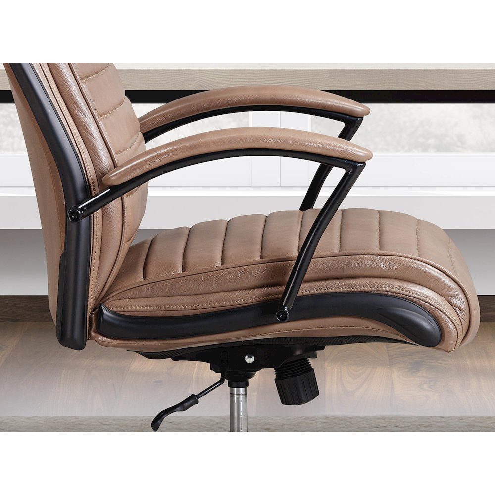 Leather Desk Chair. Picture 9