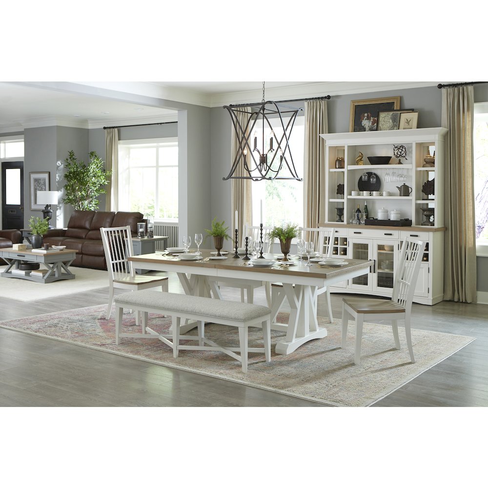 Americana Modern Dining Spindle Back Dining Chair Two Pack. Picture 4
