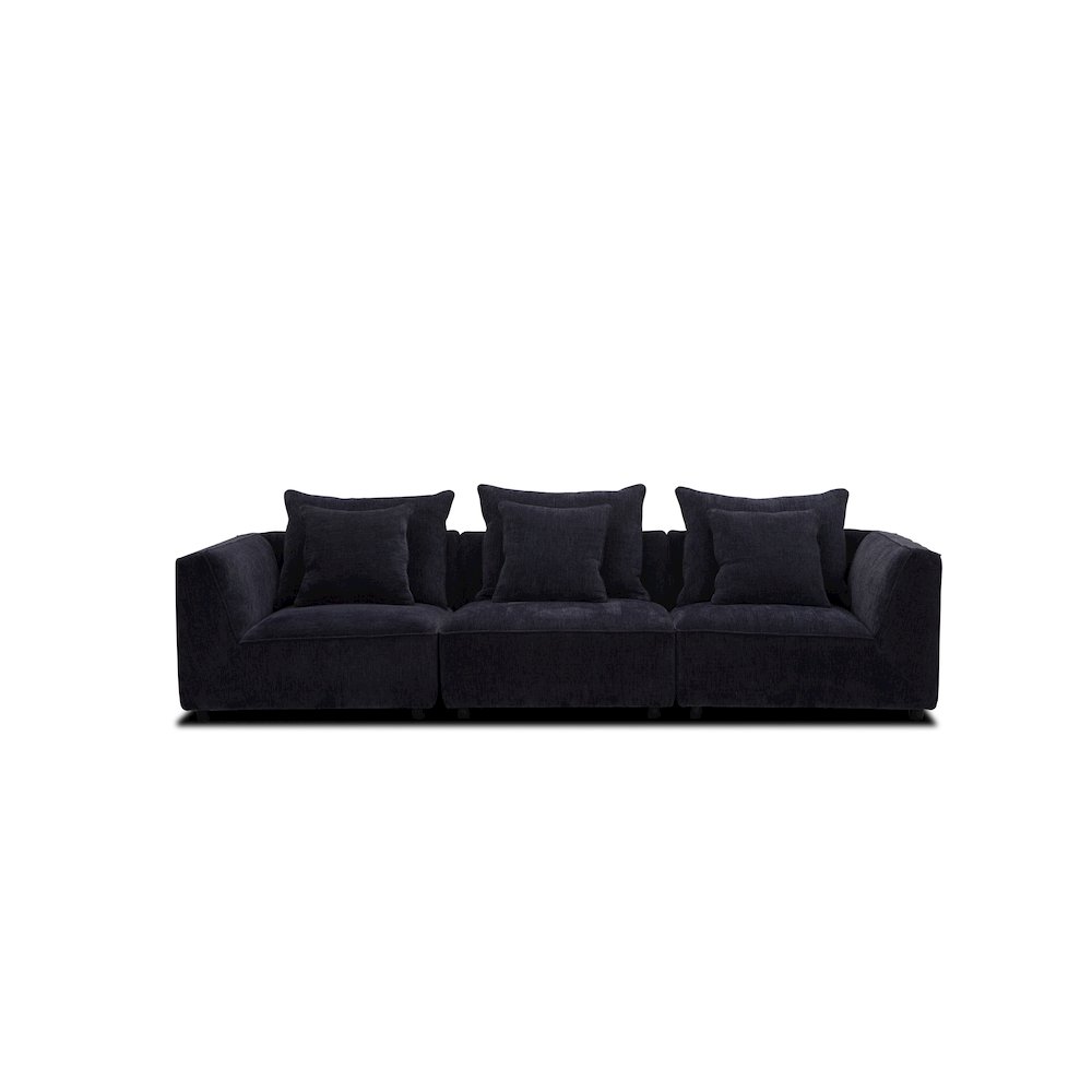 Recess - Reptile Blue 5 Piece Modular Sectional. Picture 4