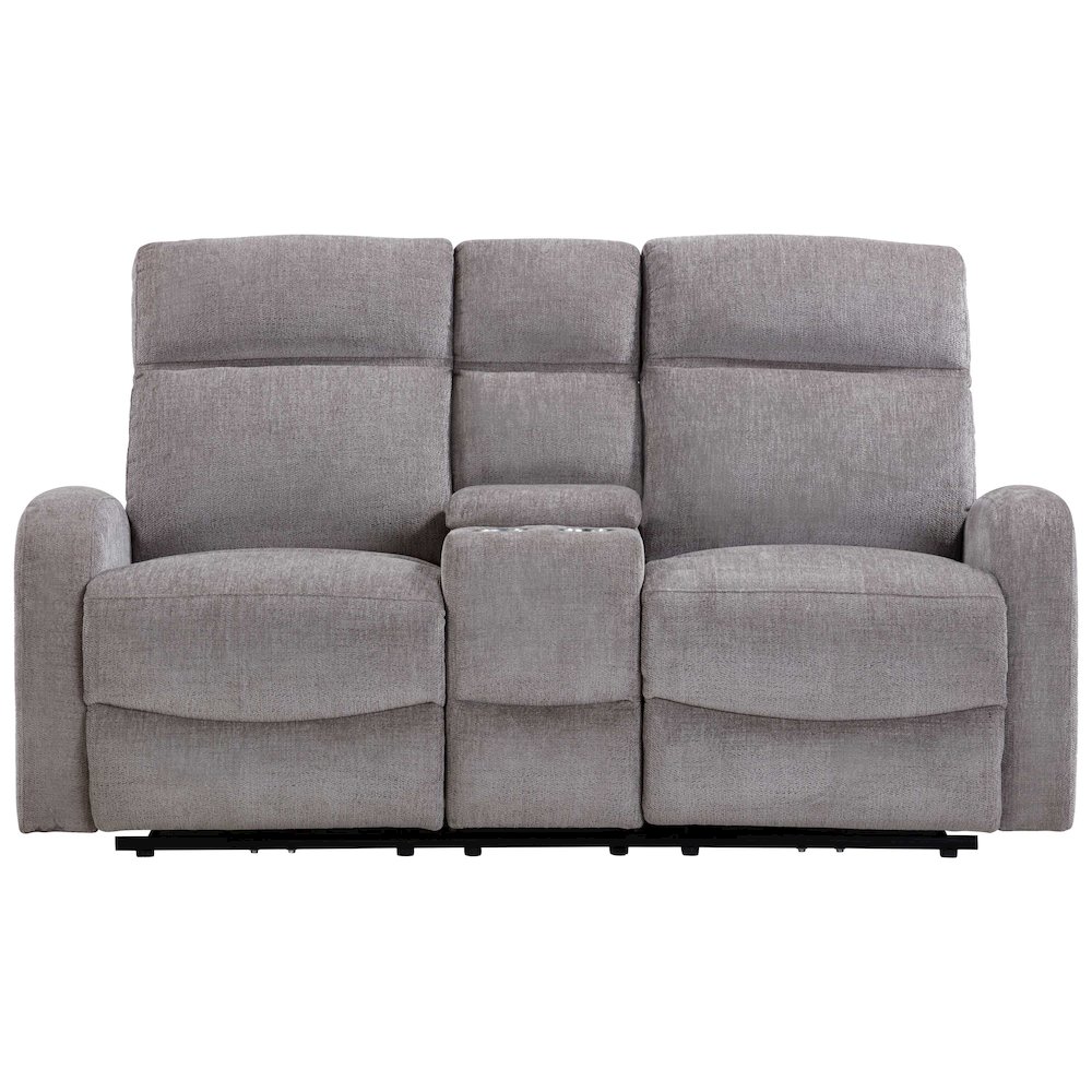 Tuscany - Whiskers Nature Power Reclining Console Loveseat. Picture 5