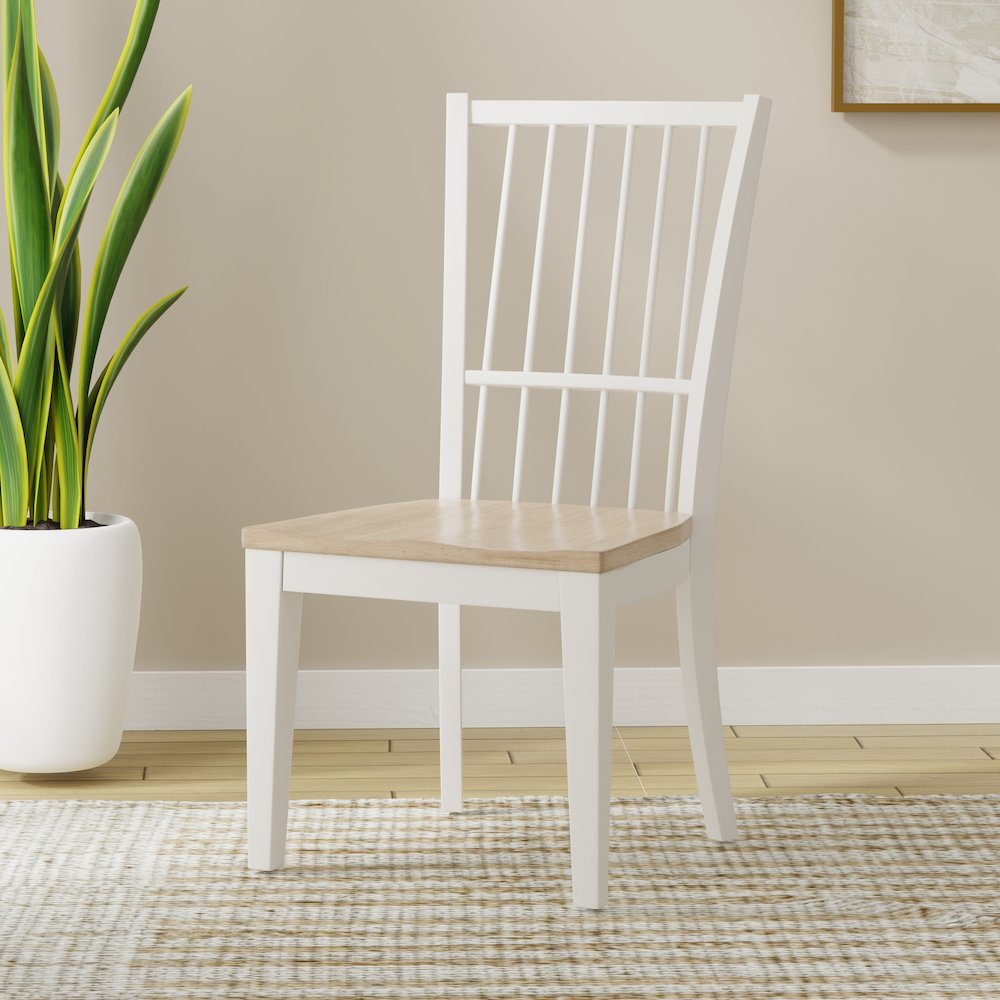 Americana Modern Dining Spindle Back Dining Chair Two Pack. Picture 8