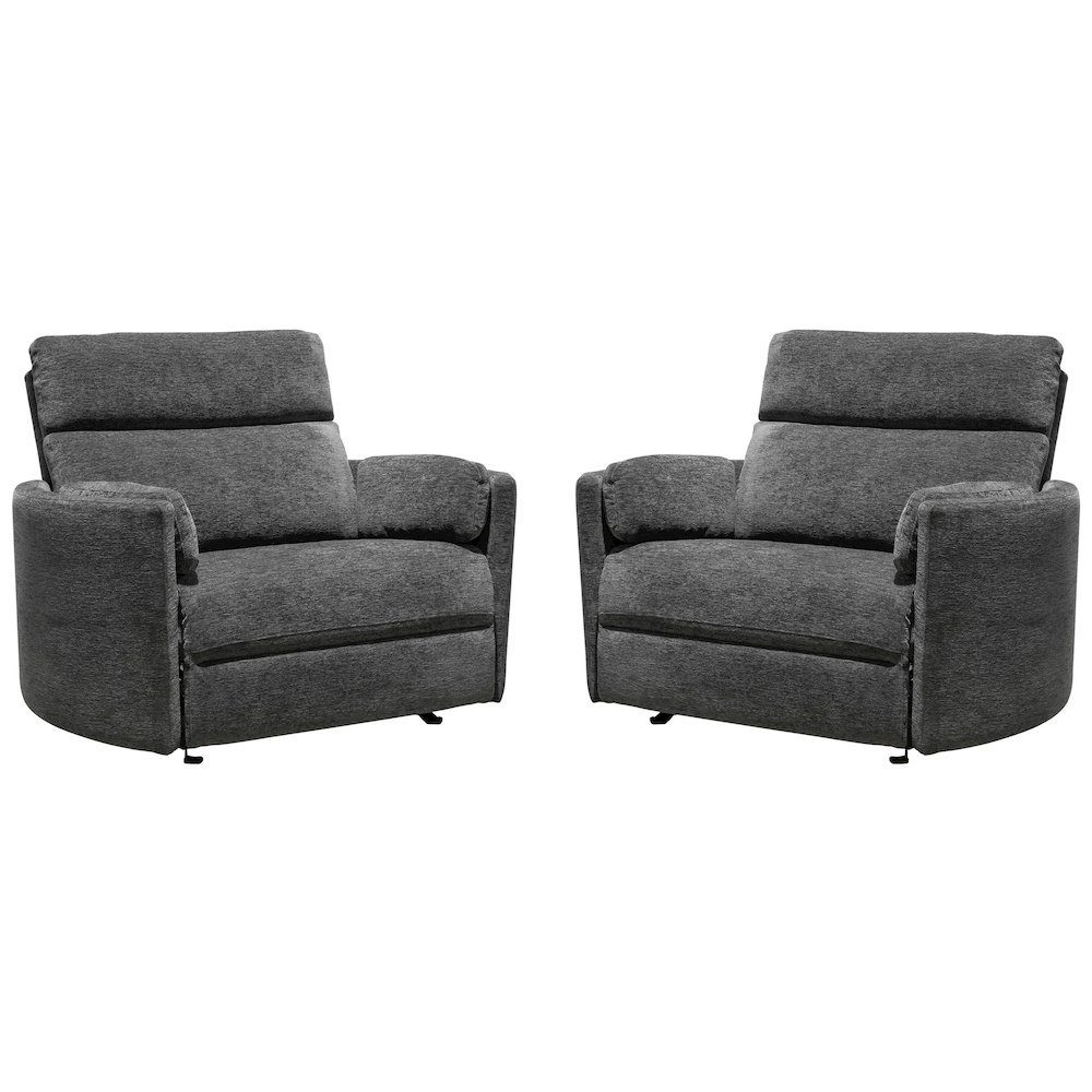Radius Xl - Mediterranean Extra Wide Power Glider Recliner Two Pack. Picture 1
