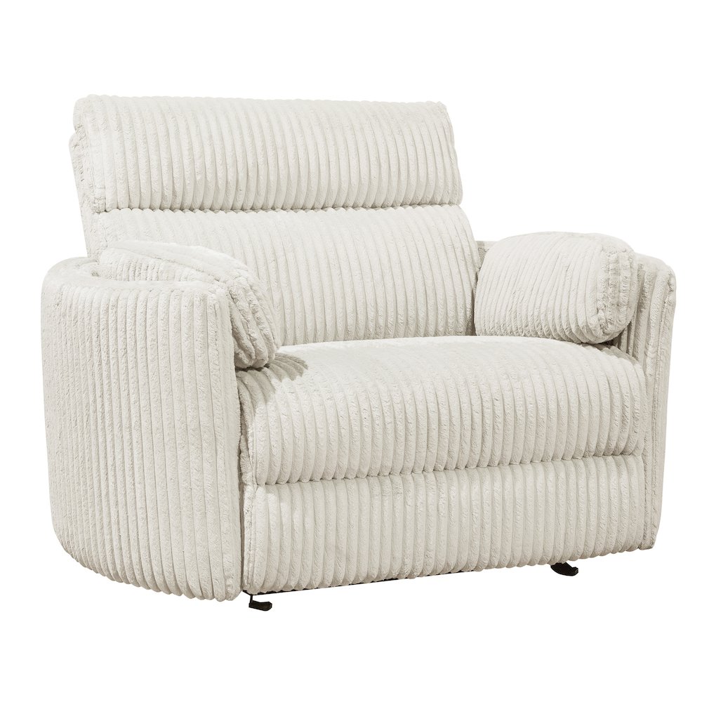 Radius Xl - Mega Ivory Extra Wide Power Glider Recliner Two Pack. Picture 2