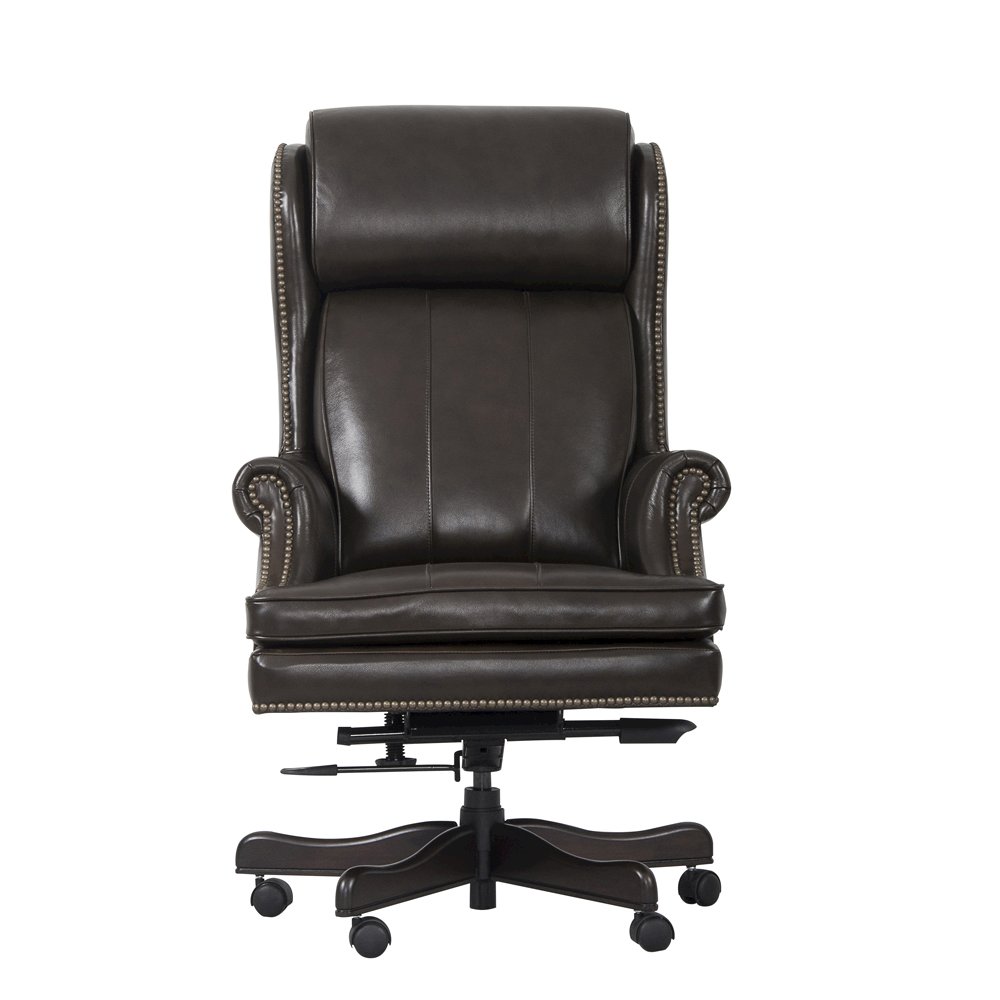 Leather Desk Chair. Picture 2