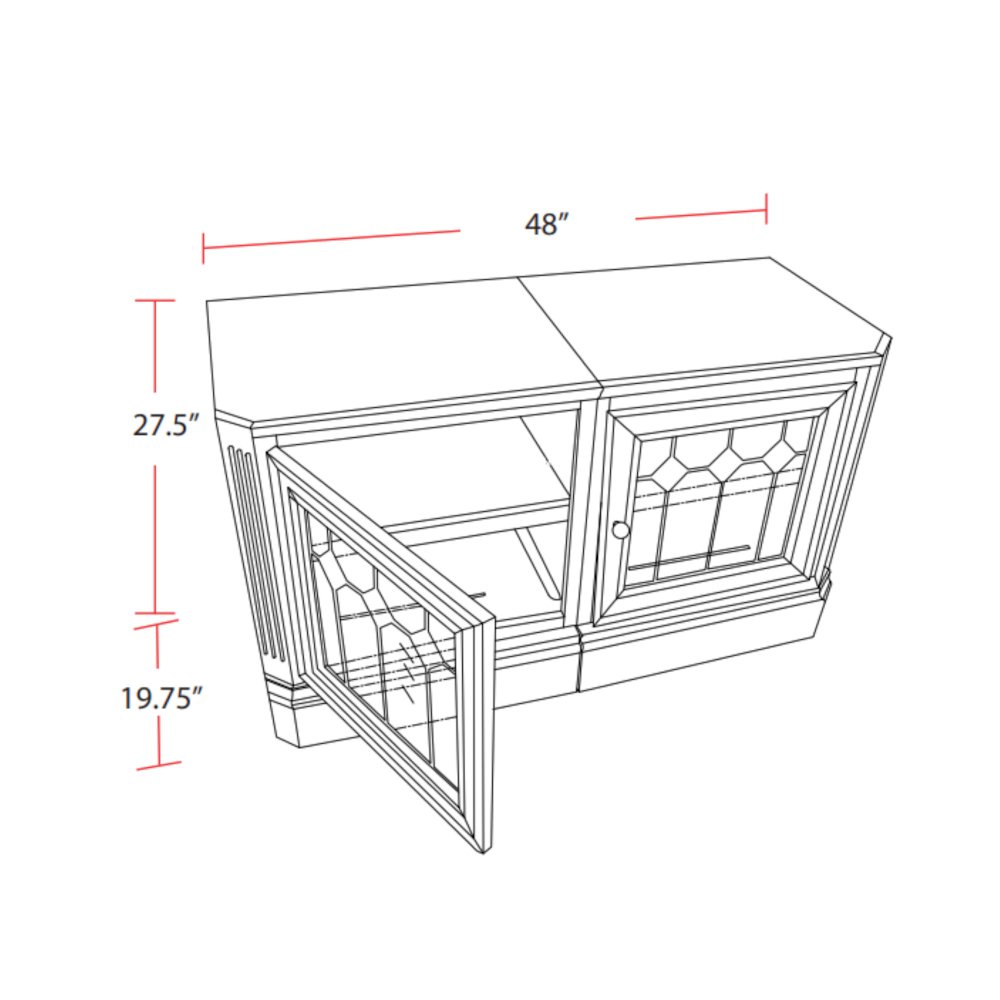 Huntington 48 In. Expandable Console. Picture 7