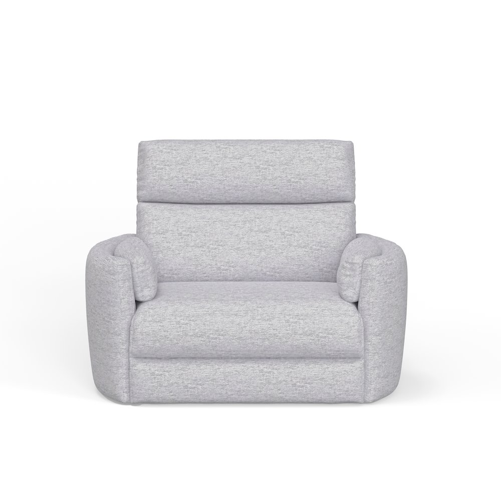 Radius Xl - Mineral Extra Wide Power Glider Recliner Two Pack. Picture 4