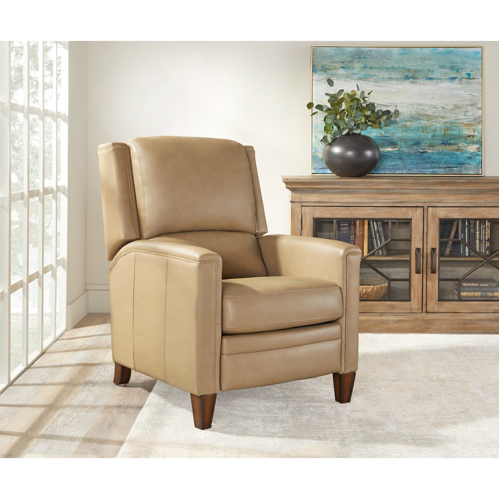 Connor - Luxe Latte Manual Recliner Two Pack. Picture 3