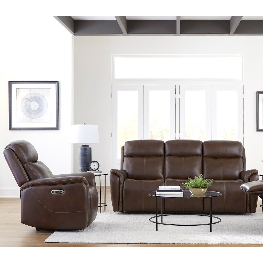 Cascade - Auburn Power Reclining Sofa and Recliner. Picture 9