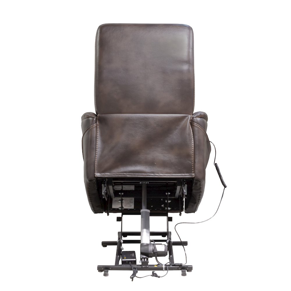 Gemini - Truffle Power Lift Recliner with Articulating Headrest Two Pack. Picture 9