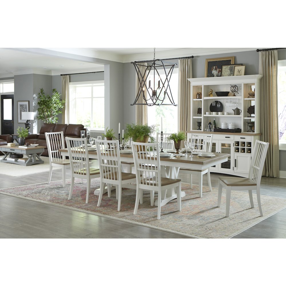 Americana Modern Dining Spindle Back Dining Chair Two Pack. Picture 3