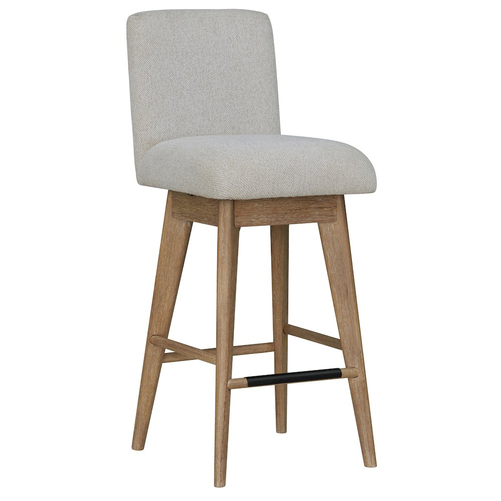 Dining Upholstered Swivel Barstool. Picture 1