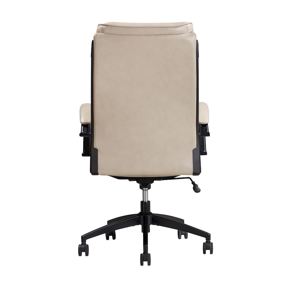 Leather Desk Chair. Picture 4
