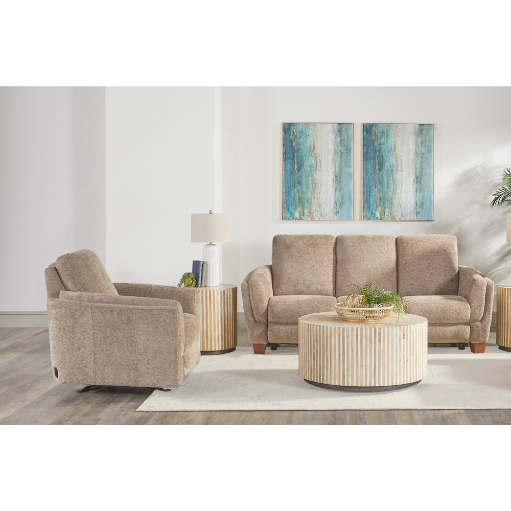 Morehead - Biscotti Power Reclining Sofa and Recliner. Picture 16
