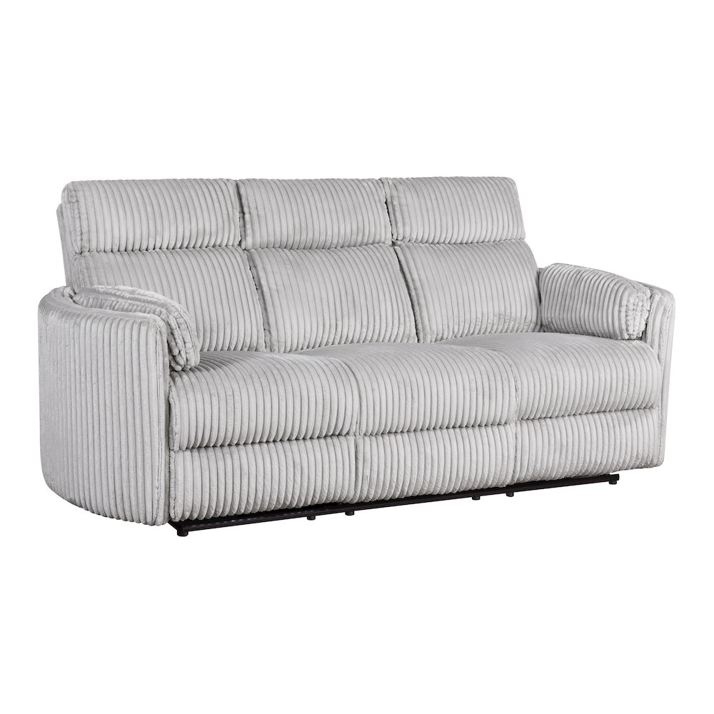 Radius - Mega Grey Power Reclining Sofa. Picture 1