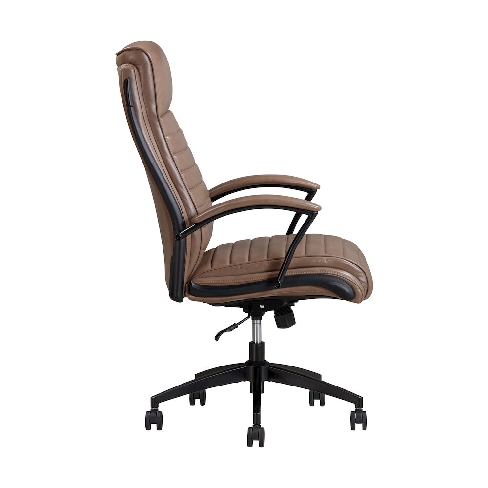 Leather Desk Chair. Picture 3